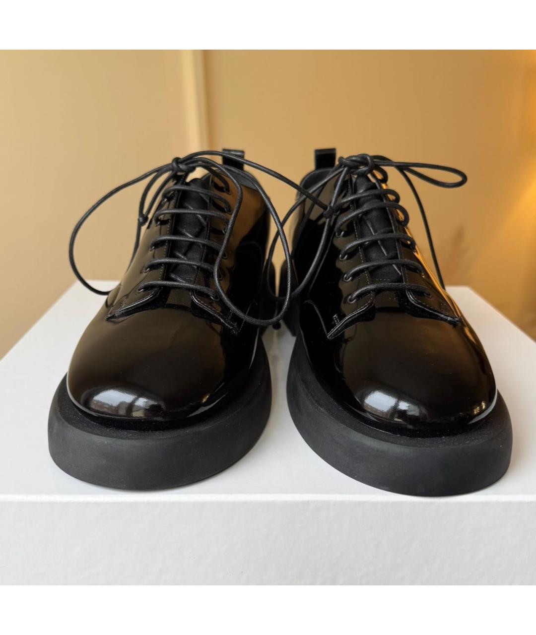 MARSELL Черные кожаные ботинки, фото 3