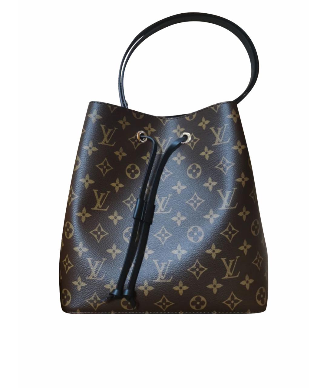 LOUIS VUITTON Коричневая сумка через плечо, фото 1