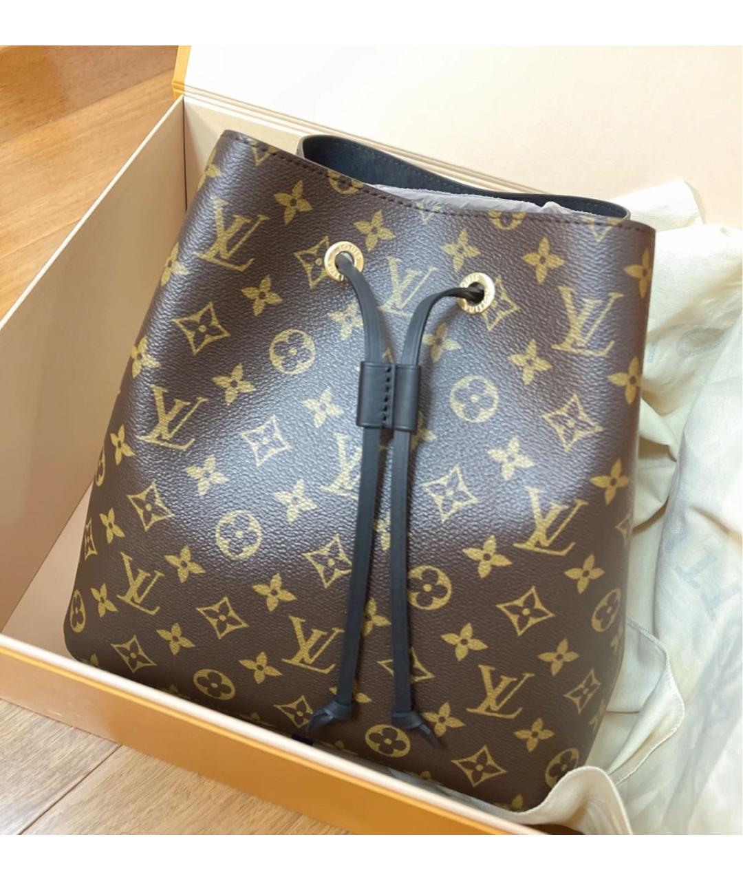 LOUIS VUITTON Коричневая сумка через плечо, фото 2