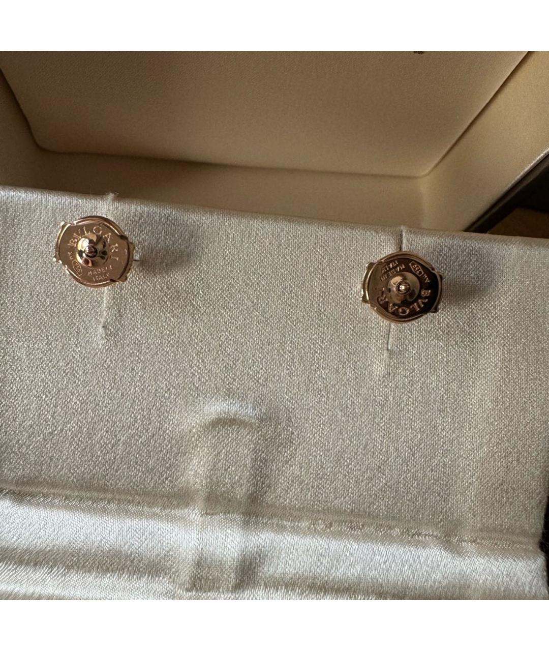 BVLGARI Золотые серьги из розового золота, фото 7