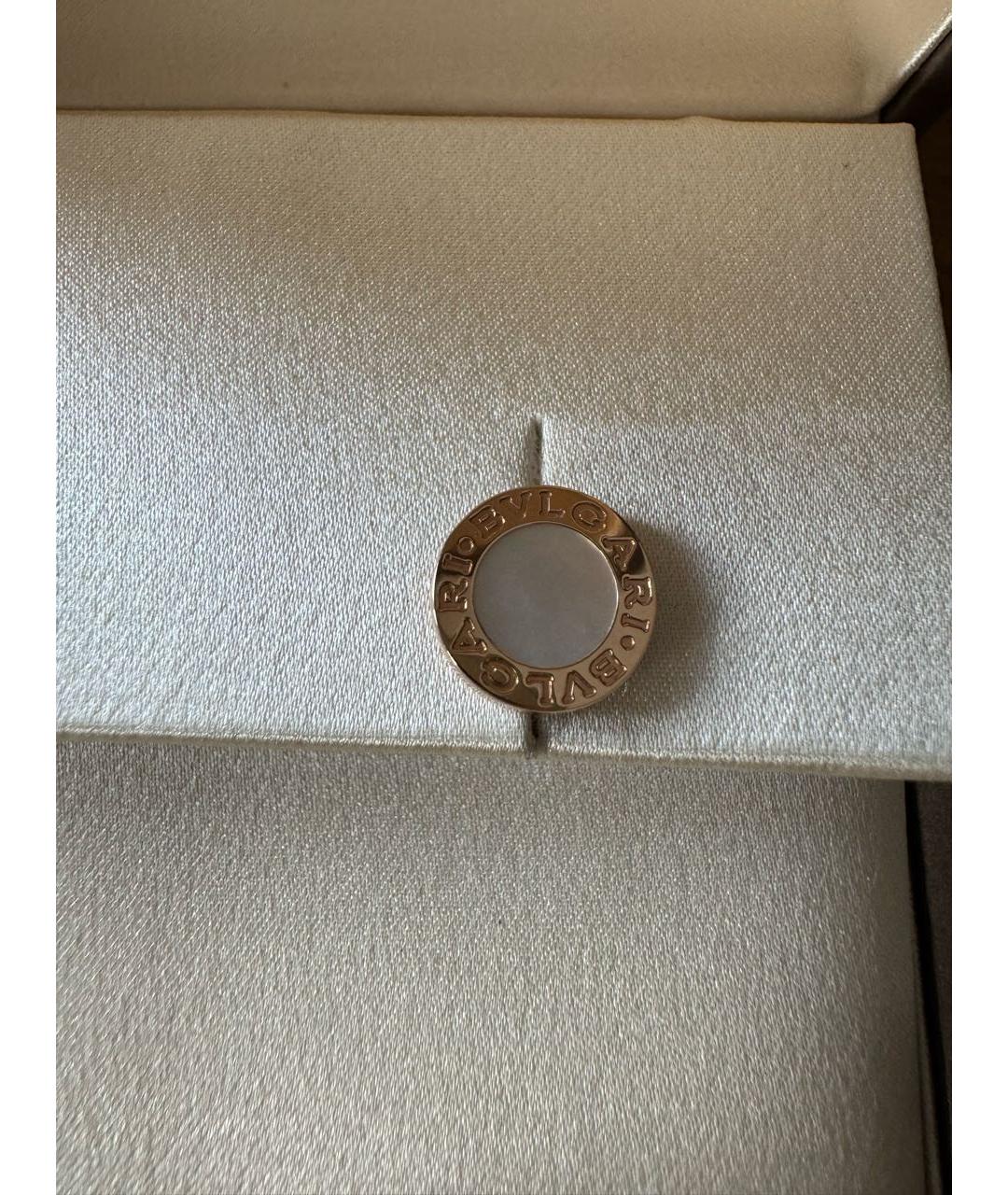 BVLGARI Золотые серьги из розового золота, фото 6