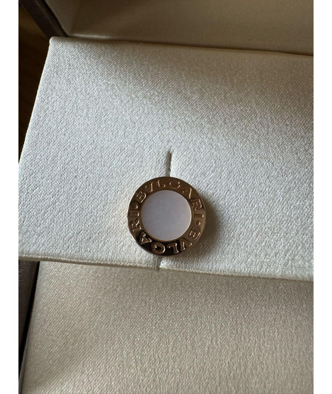 BVLGARI Золотые серьги из розового золота, фото 5