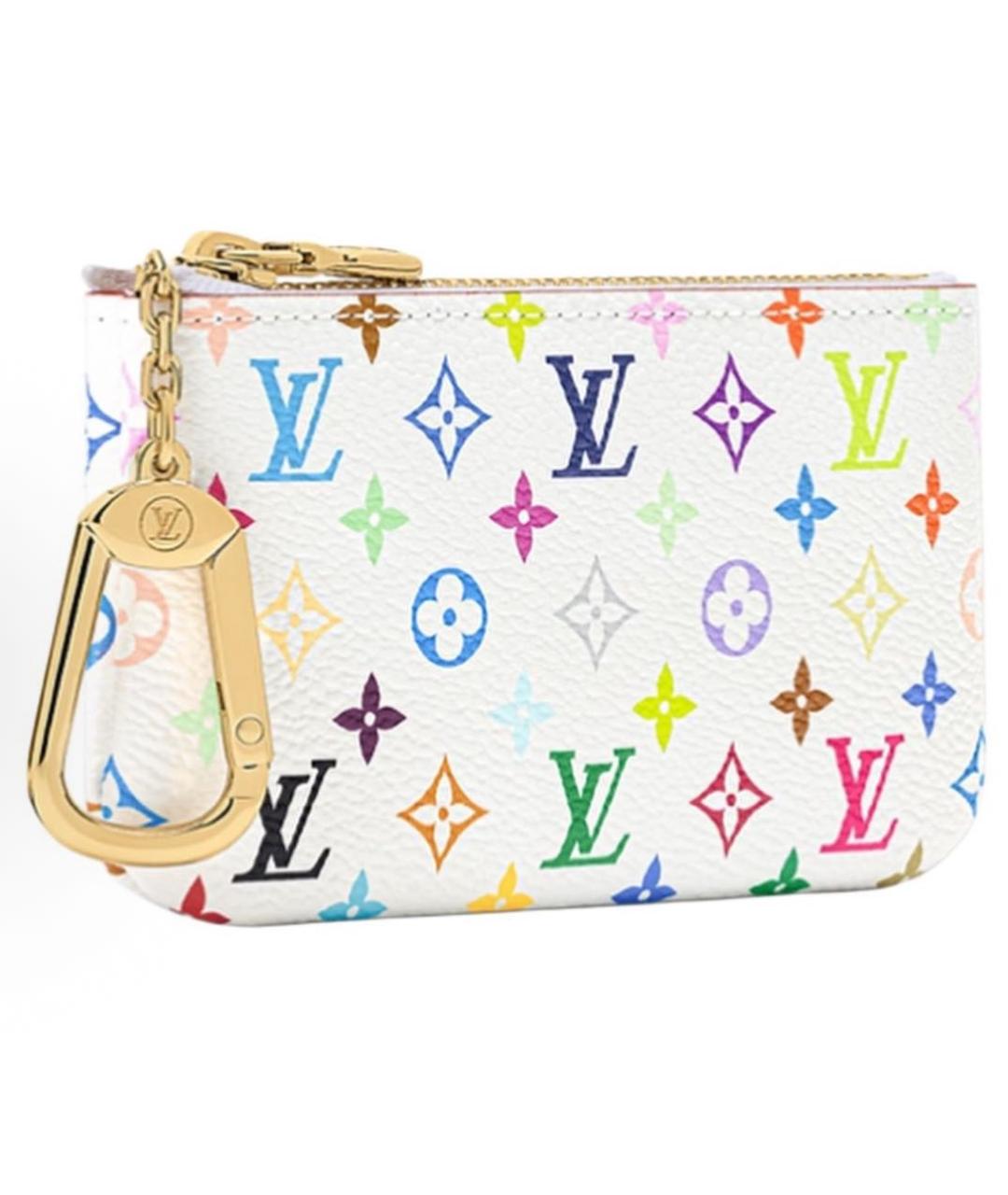 LOUIS VUITTON Белая ключница, фото 3