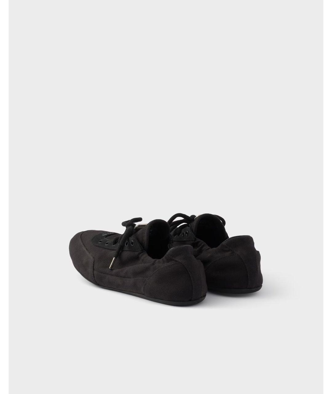 PRADA Черные кеды, фото 4