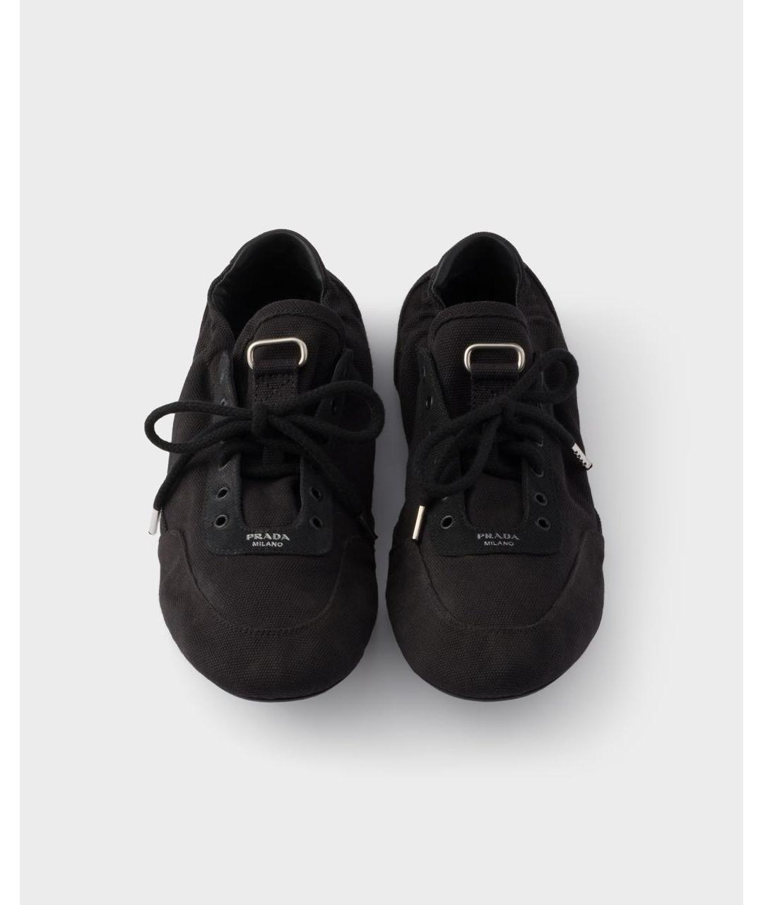 PRADA Черные кеды, фото 3