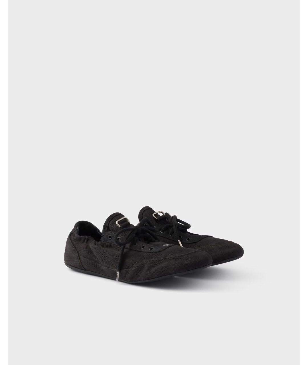 PRADA Черные кеды, фото 5