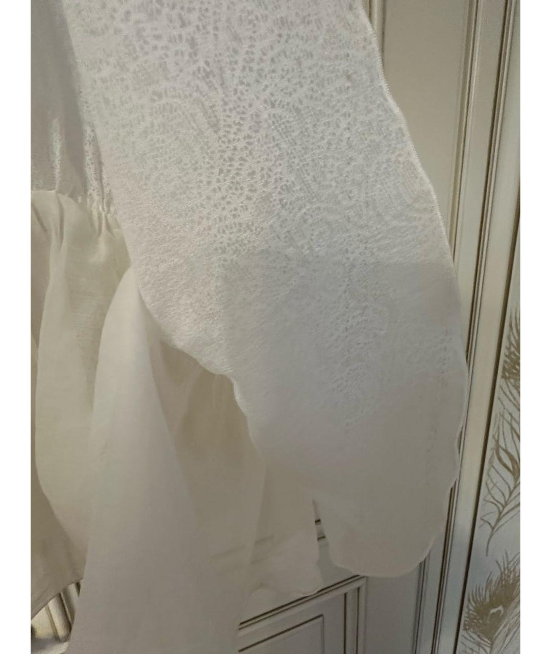 ERMANNO SCERVINO Белое повседневное платье, фото 5