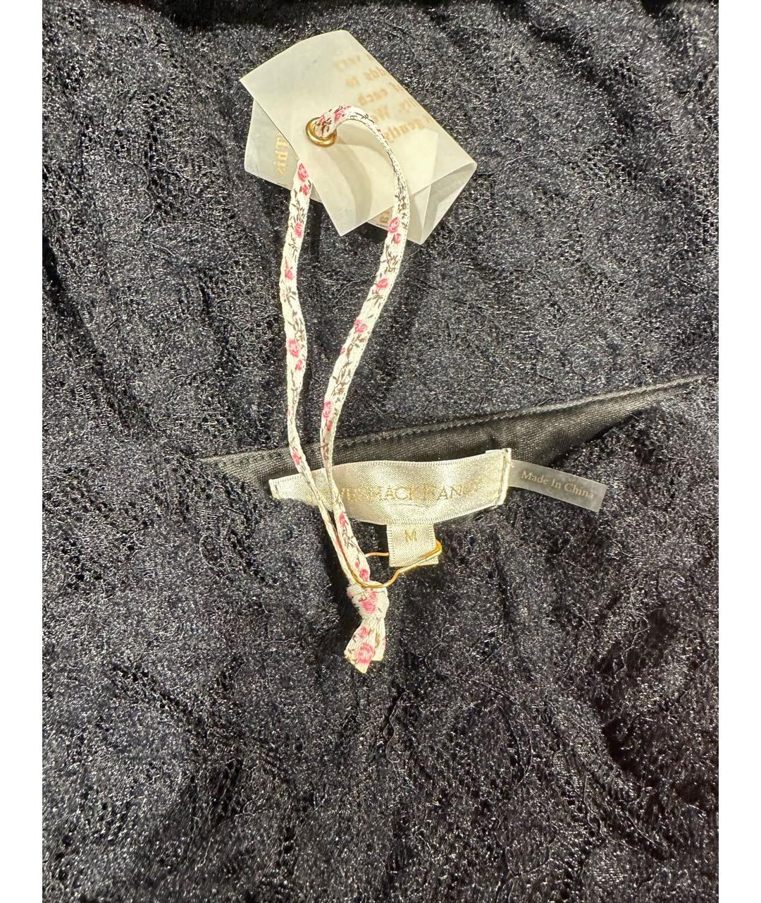 FOR LOVE AND LEMONS Черное кружевное платье, фото 3