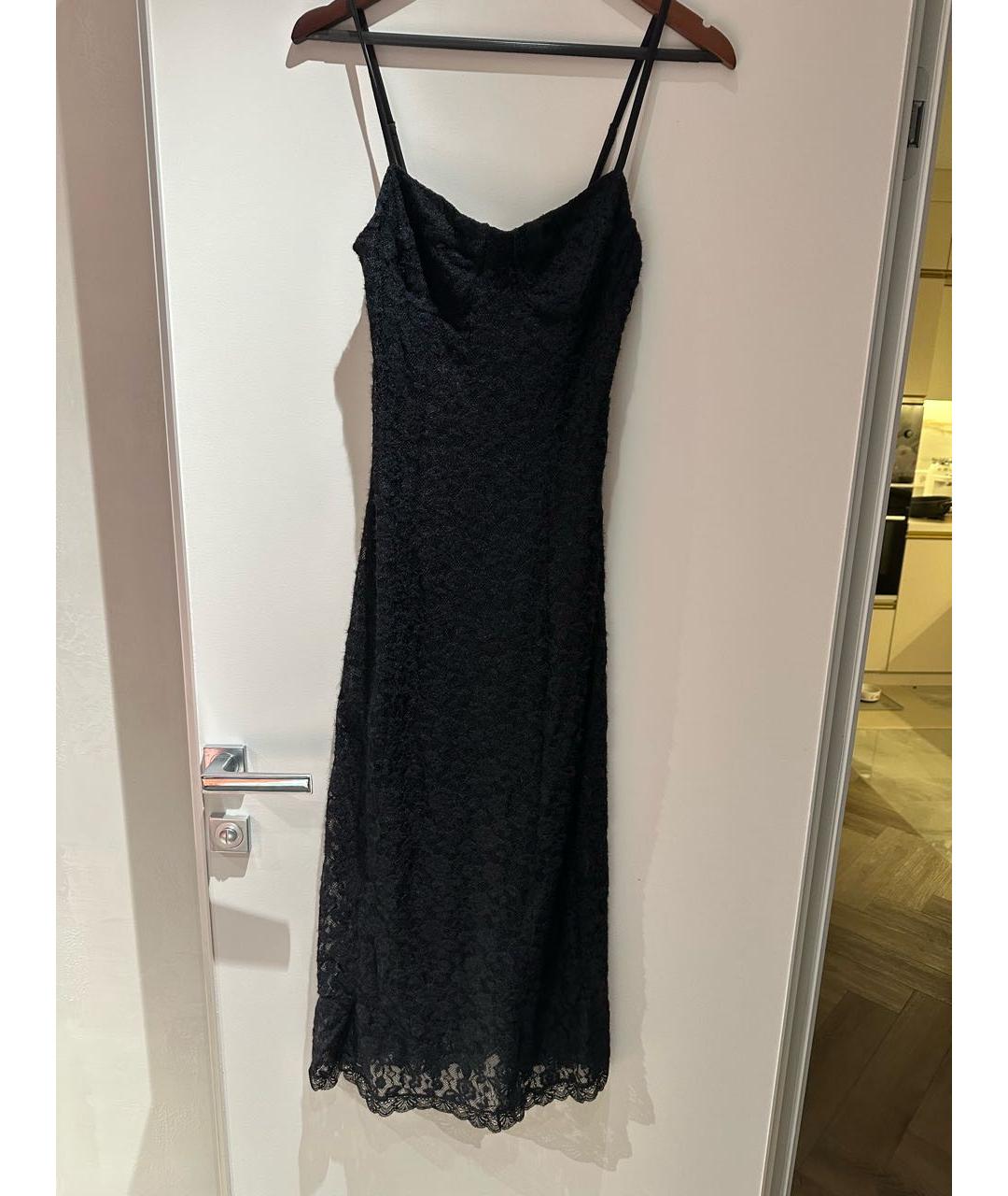 FOR LOVE AND LEMONS Черное кружевное платье, фото 6