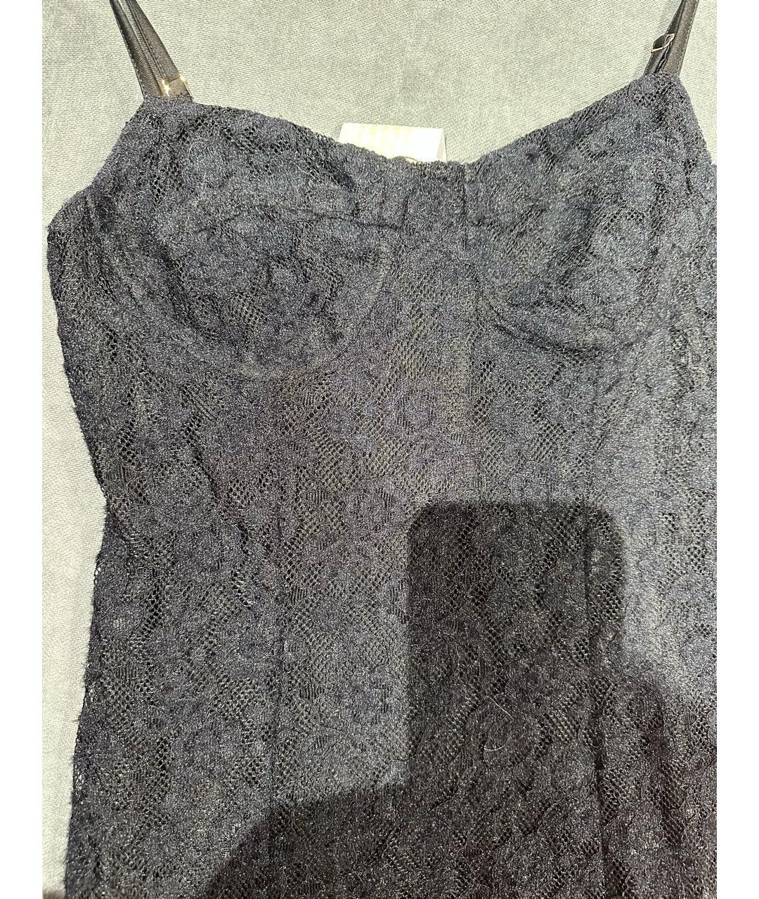 FOR LOVE AND LEMONS Черное кружевное платье, фото 4