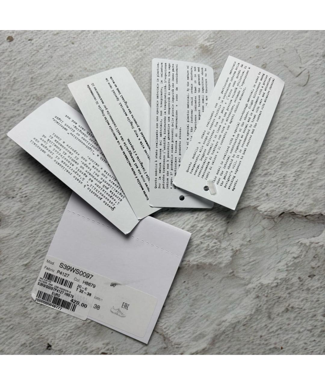 MAISON MARGIELA Кеды, фото 7