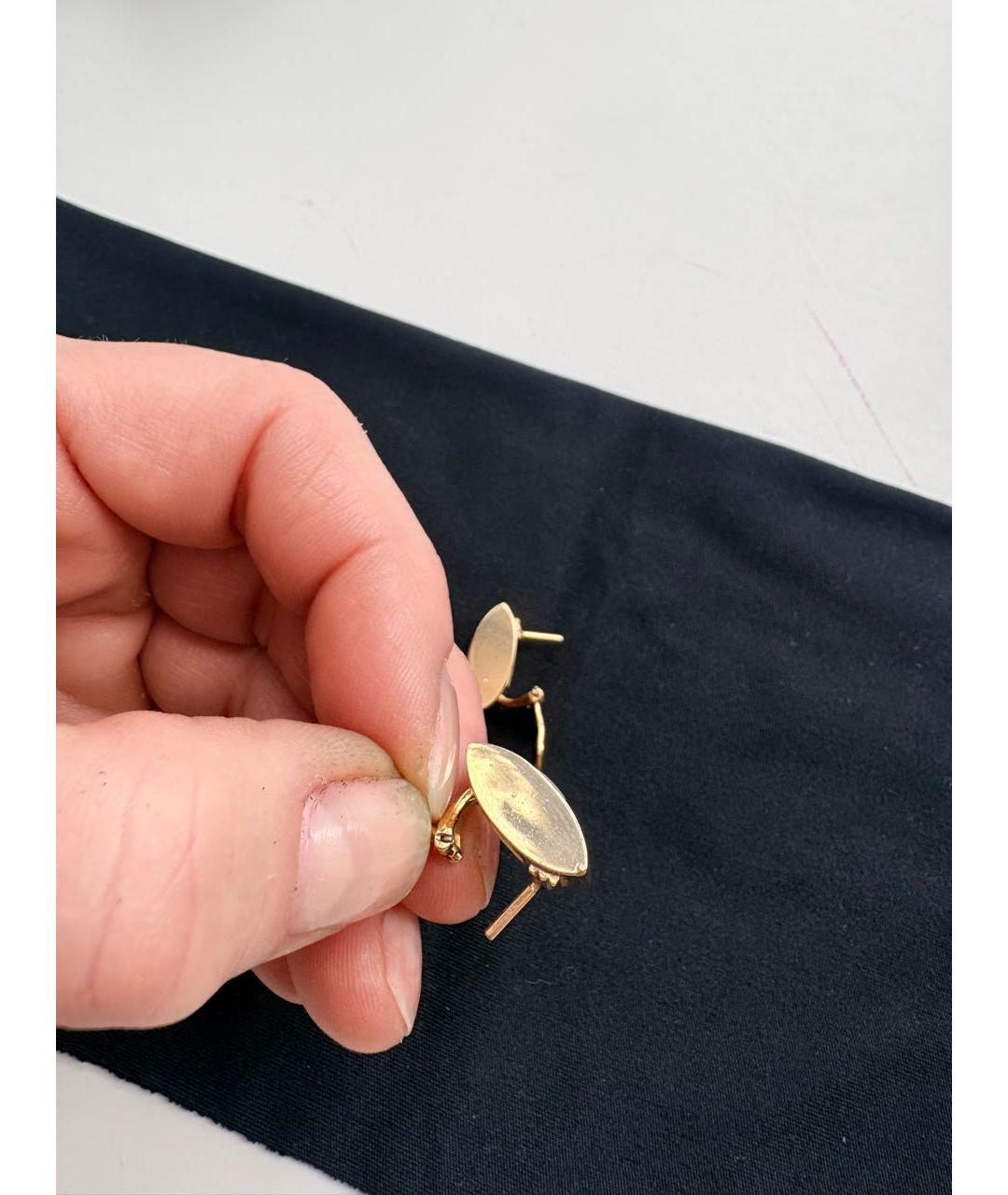 CHOPARD Золотые серьги из желтого золота, фото 5