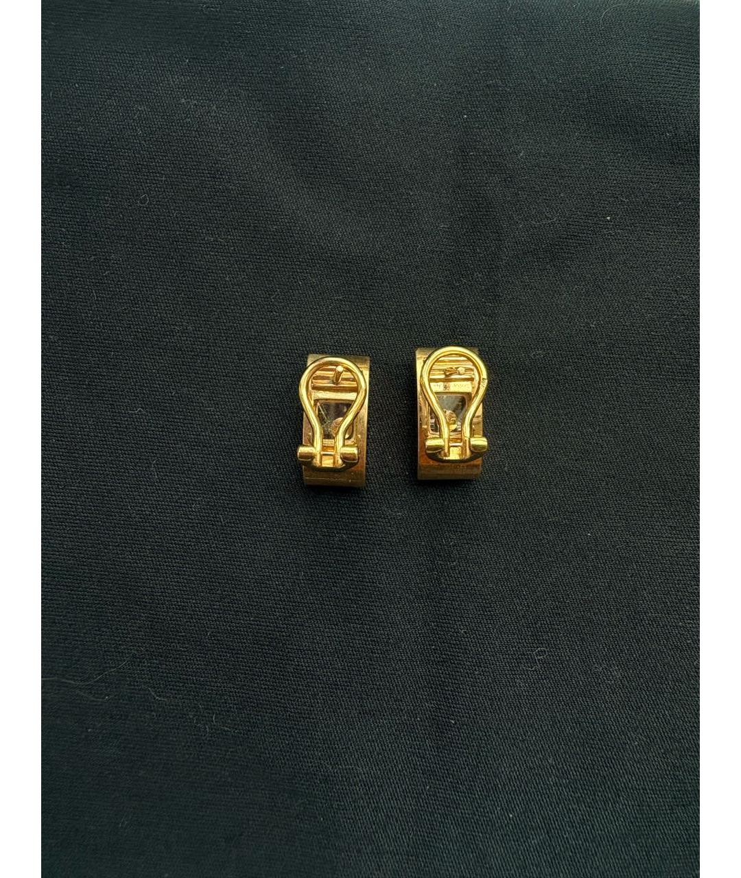 CHOPARD Золотые серьги из желтого золота, фото 2