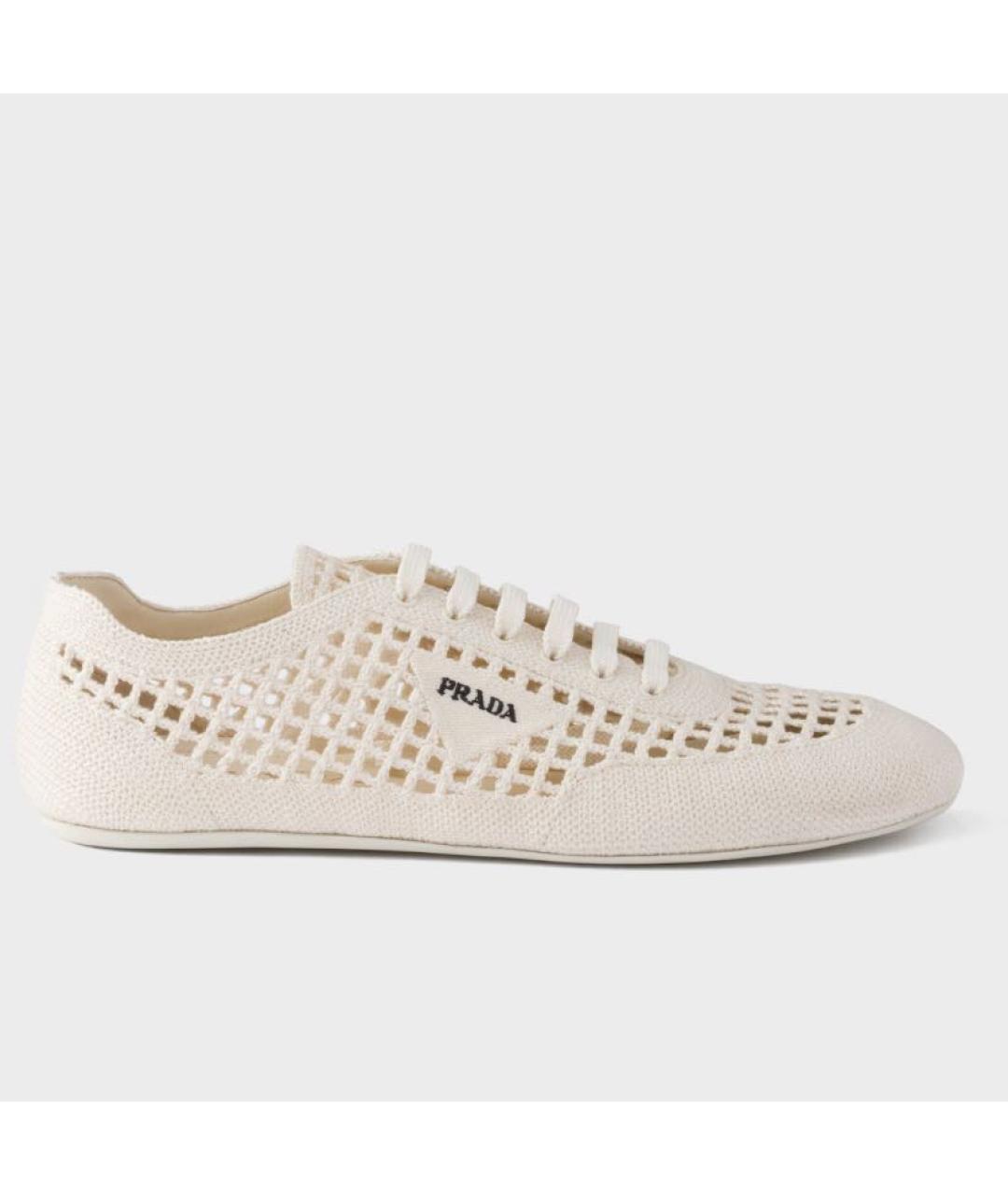 PRADA Белые кеды, фото 2