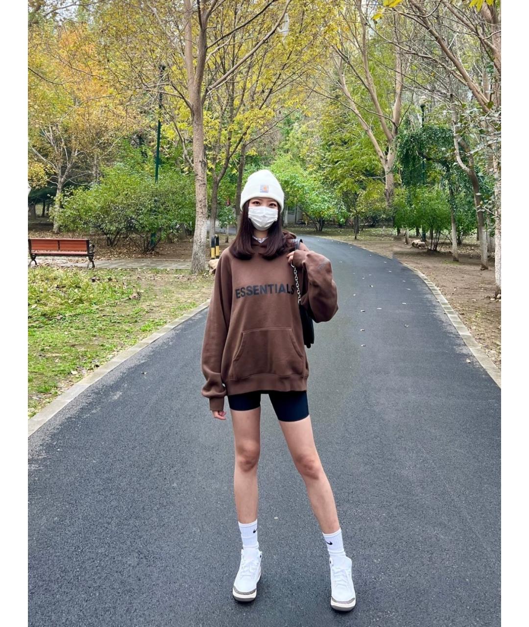 FEAR OF GOD ESSENTIALS Коричневый хлопковый спортивные костюмы, фото 4