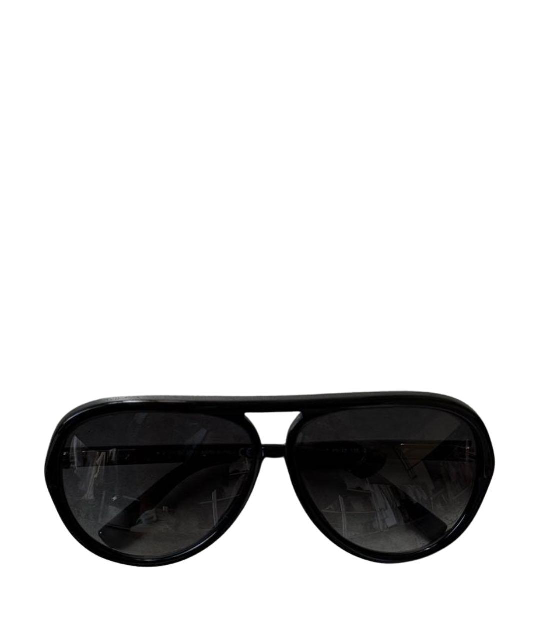 SPORTMAX Черные пластиковые солнцезащитные очки, фото 1