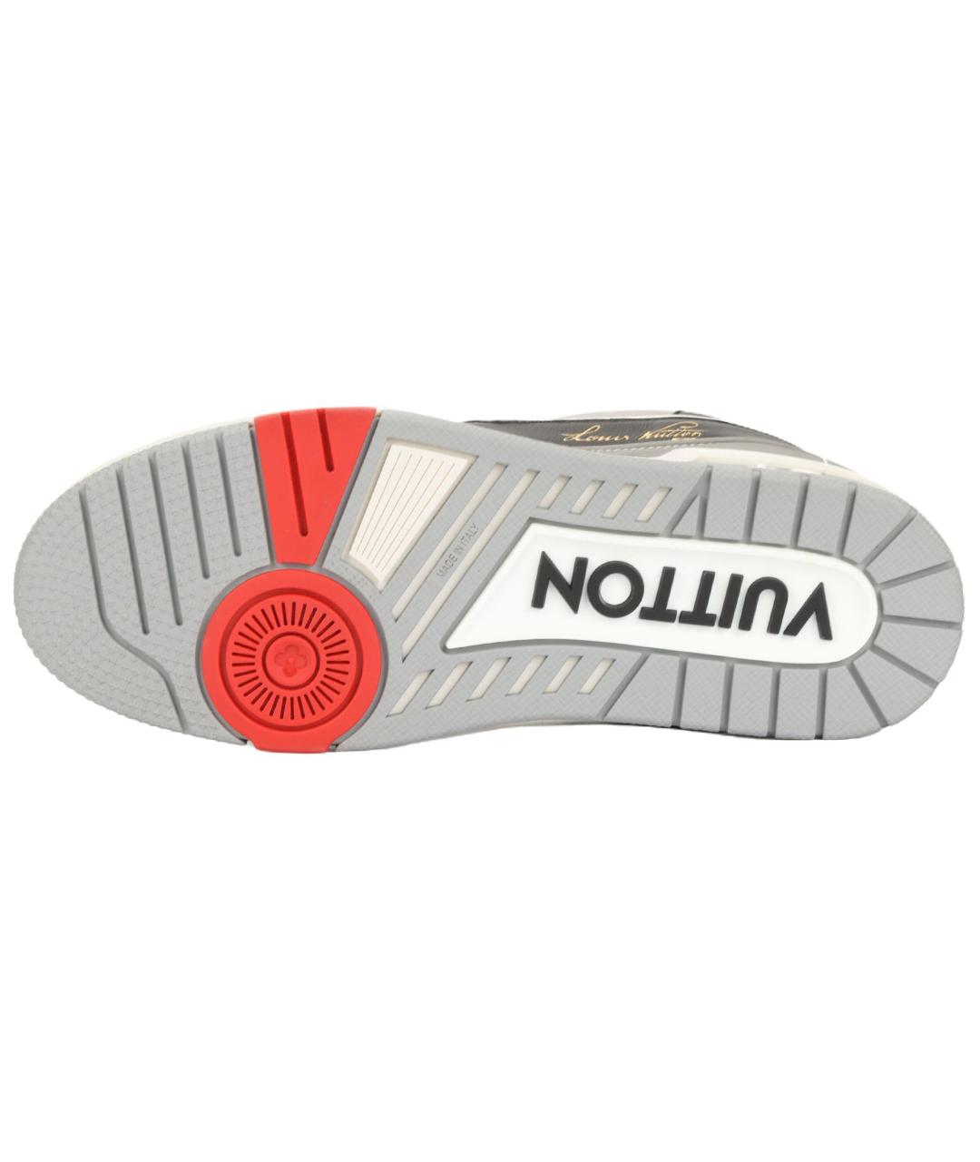 LOUIS VUITTON Мульти кожаные низкие кроссовки / кеды, фото 5