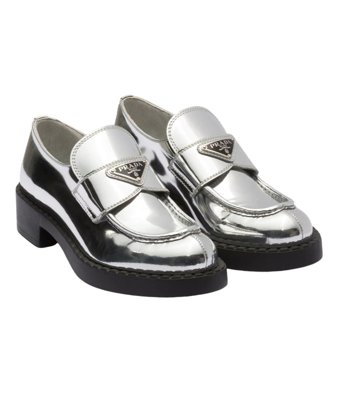 PRADA Кожаные лоферы, фото 3