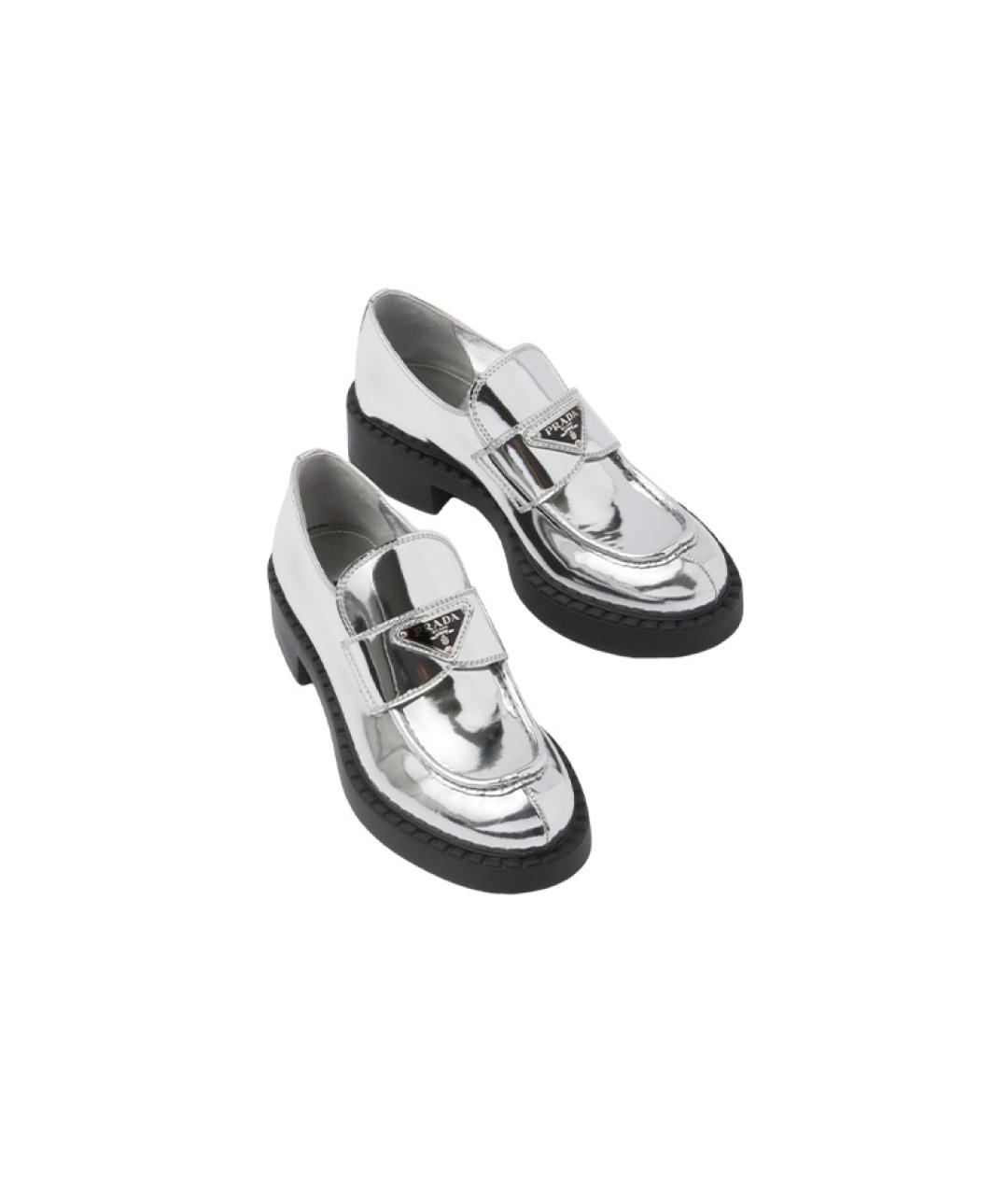 PRADA Кожаные лоферы, фото 4