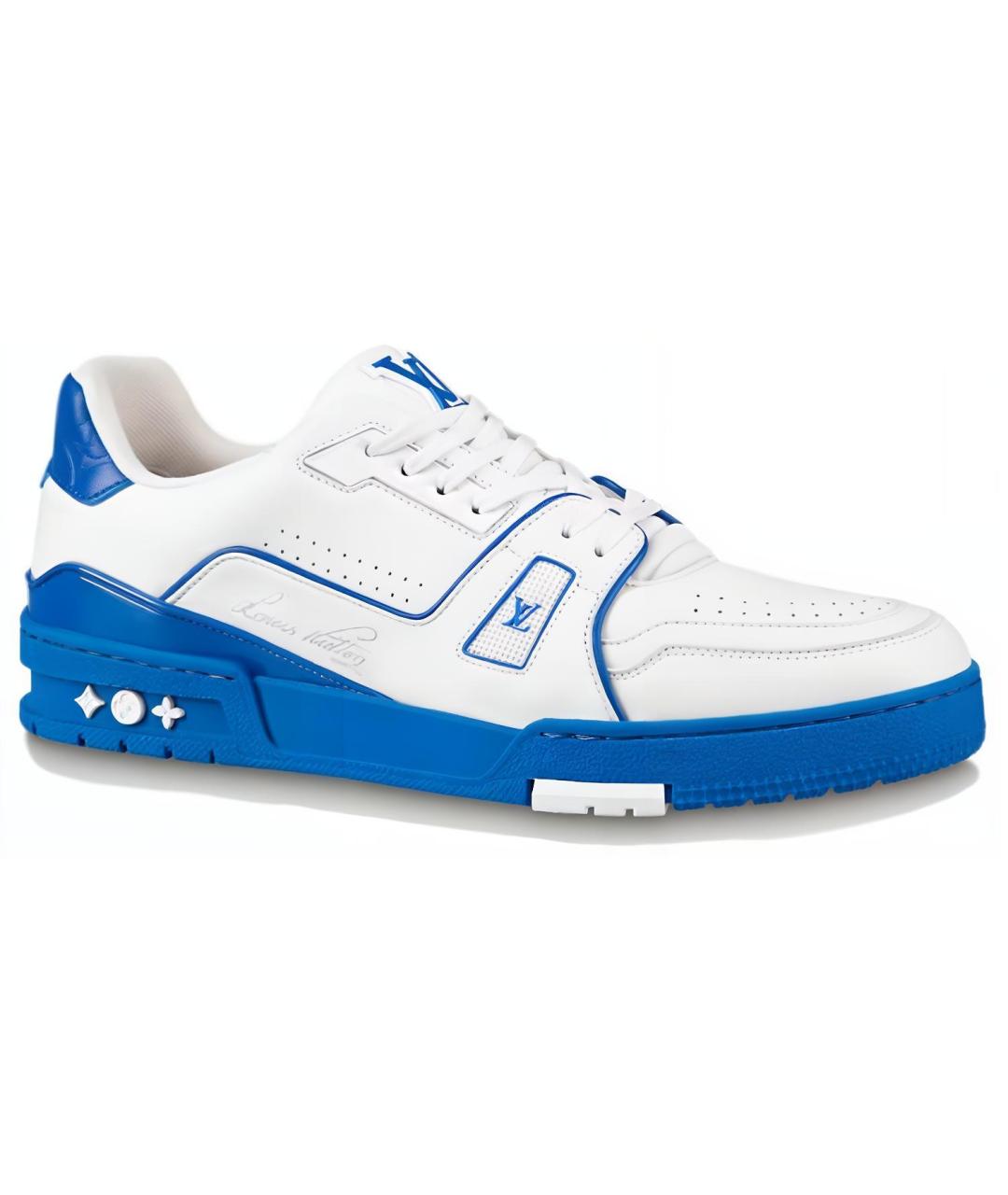 LOUIS VUITTON Мульти кожаные низкие кроссовки / кеды, фото 6