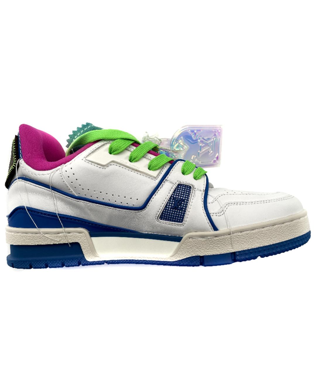 LOUIS VUITTON Мульти кожаные низкие кроссовки / кеды, фото 2