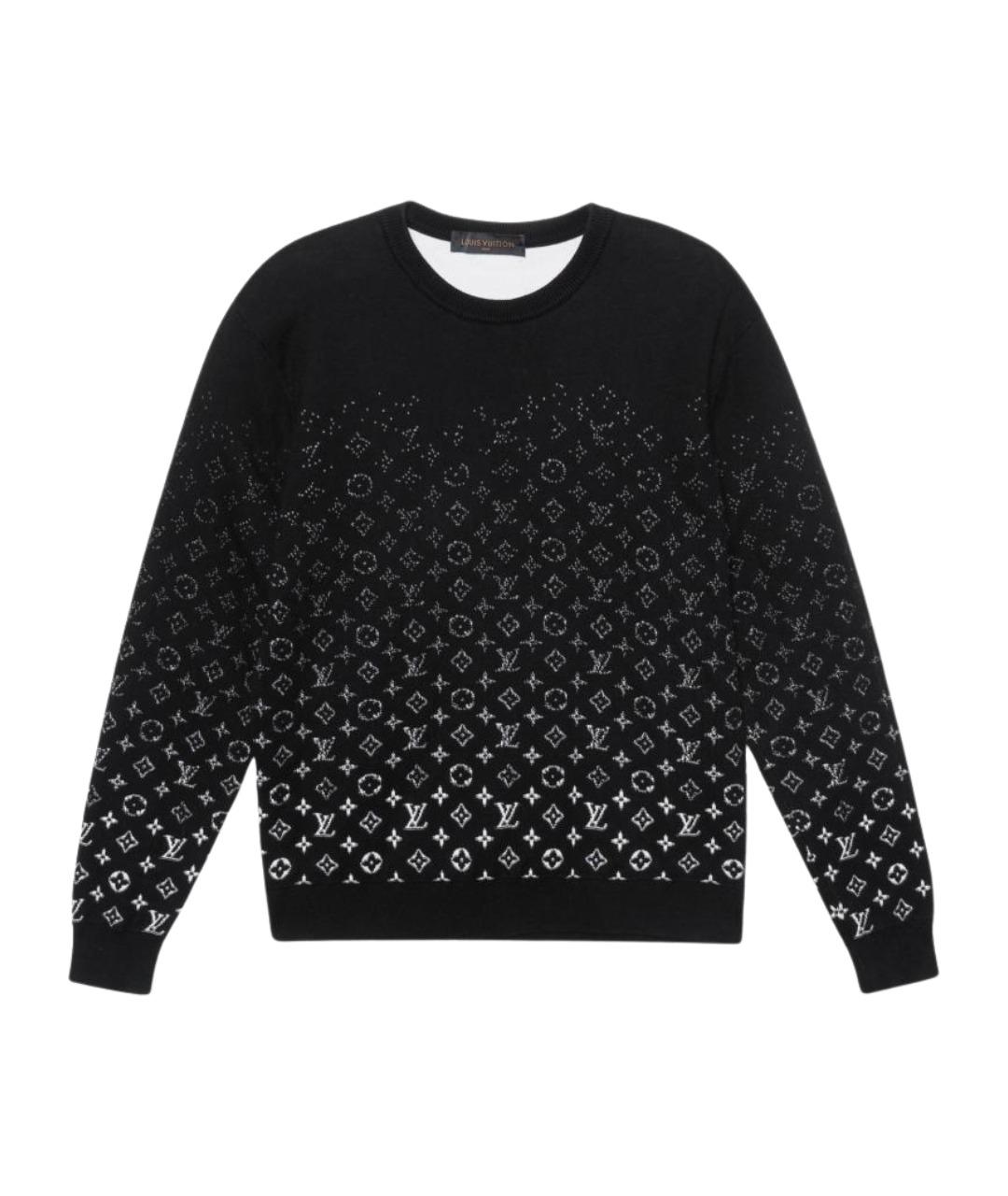 LOUIS VUITTON Черный джемпер / свитер, фото 1