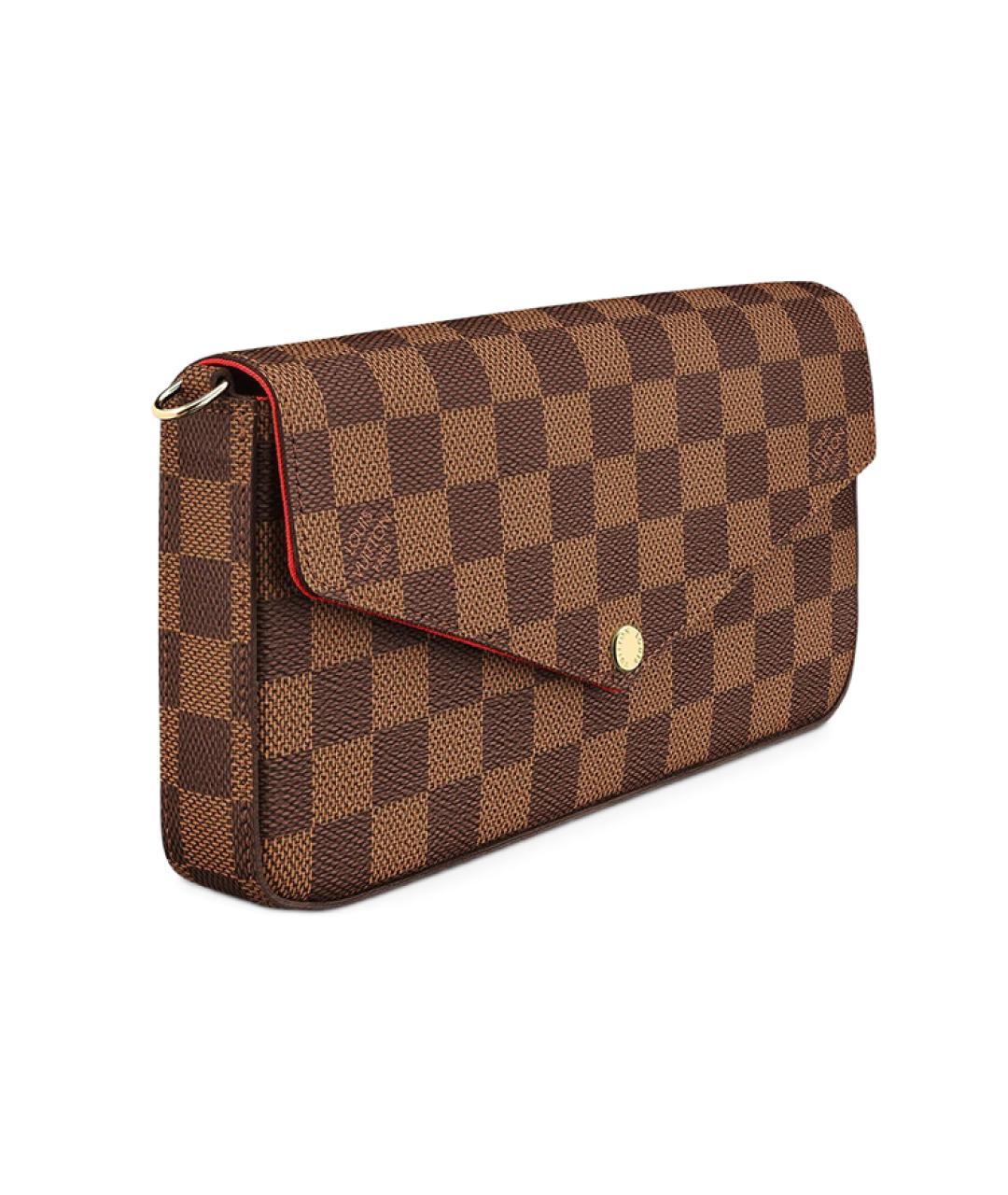 LOUIS VUITTON Коричневая сумка через плечо, фото 2