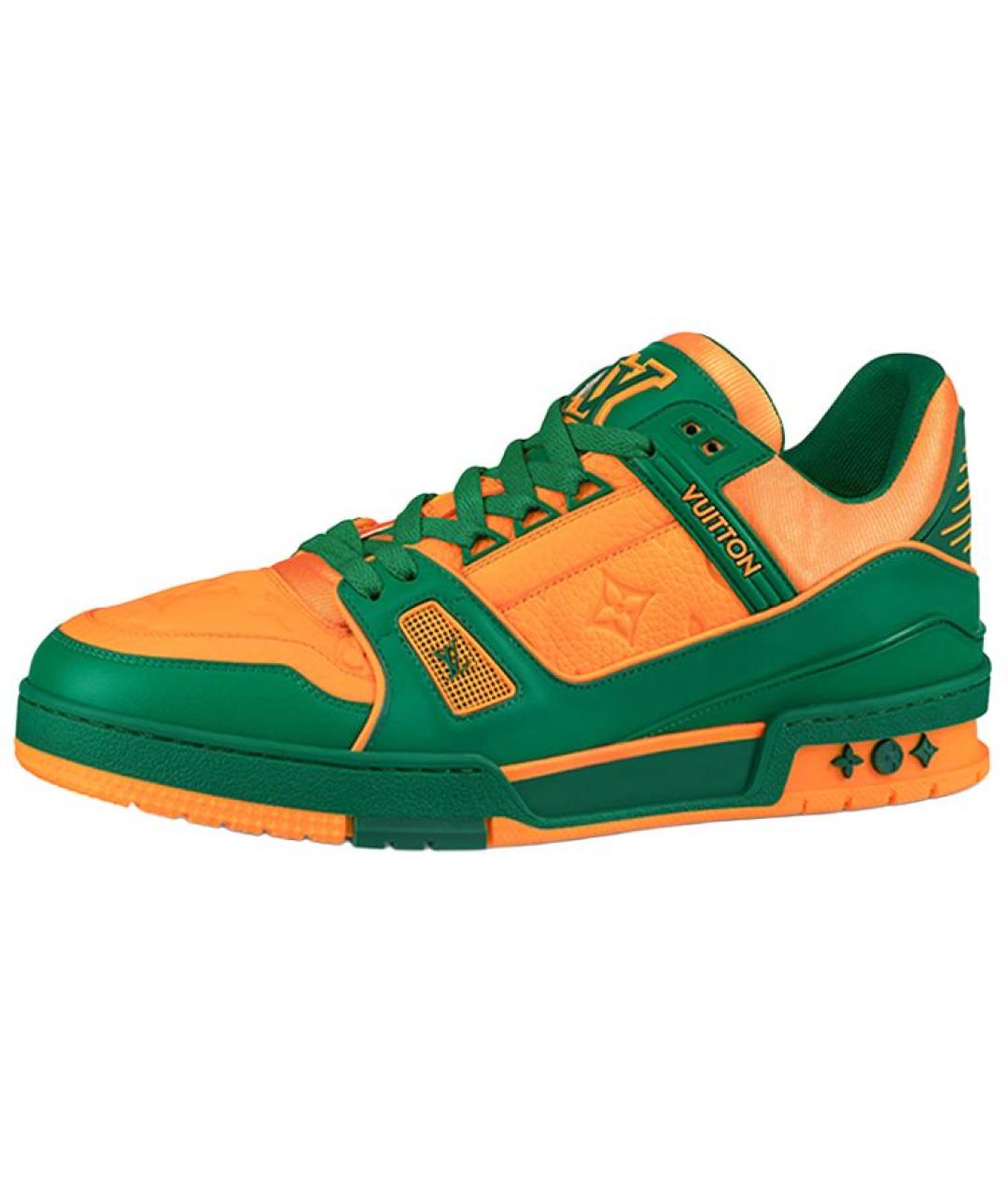 LOUIS VUITTON Мульти кожаные низкие кроссовки / кеды, фото 2