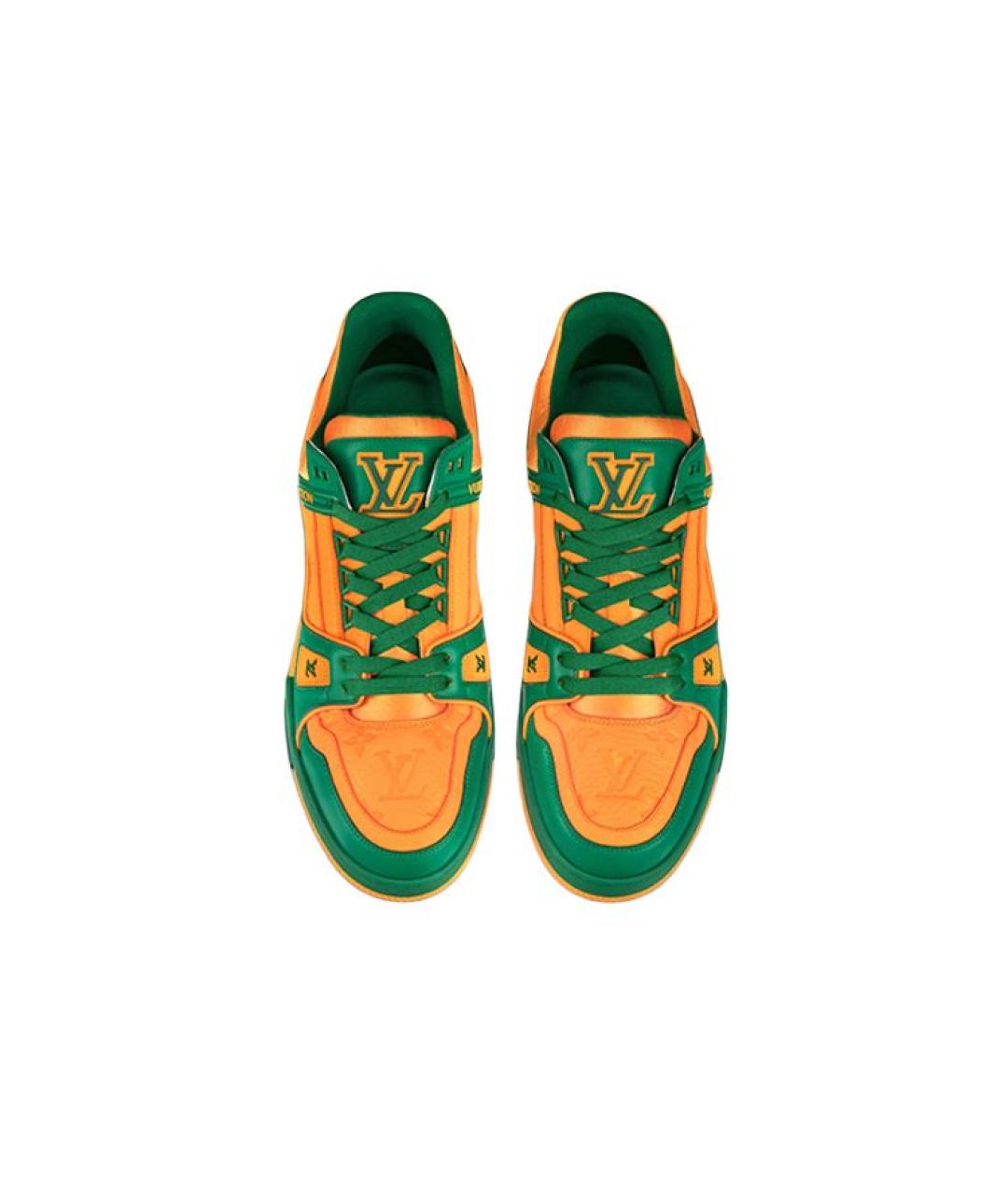 LOUIS VUITTON Мульти кожаные низкие кроссовки / кеды, фото 4