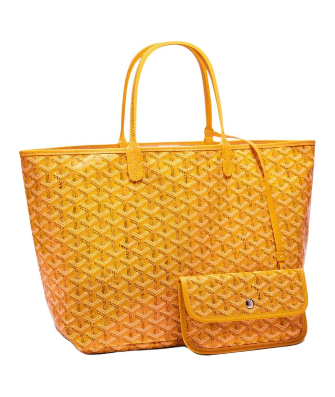 GOYARD Желтая сумка через плечо, фото 1