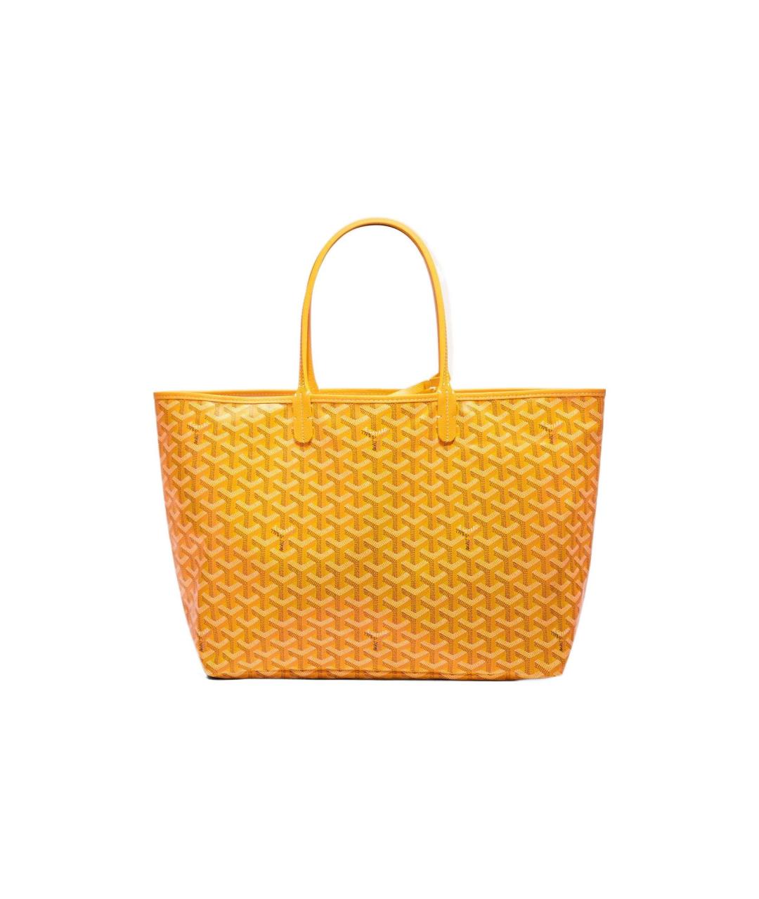 GOYARD Желтая сумка через плечо, фото 3