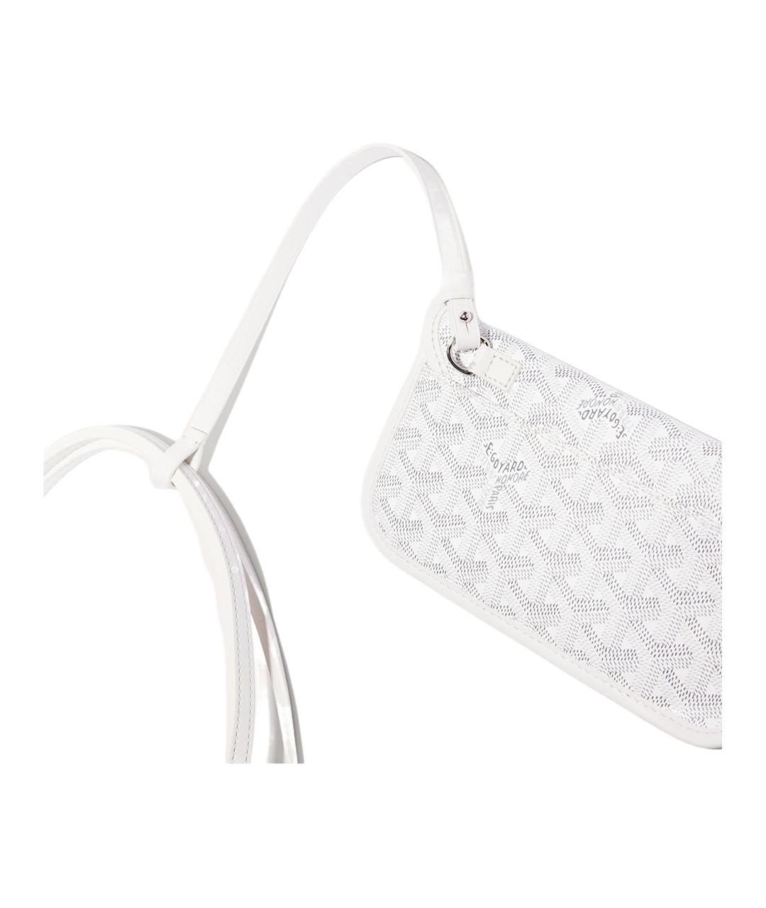 GOYARD Белая сумка через плечо, фото 5
