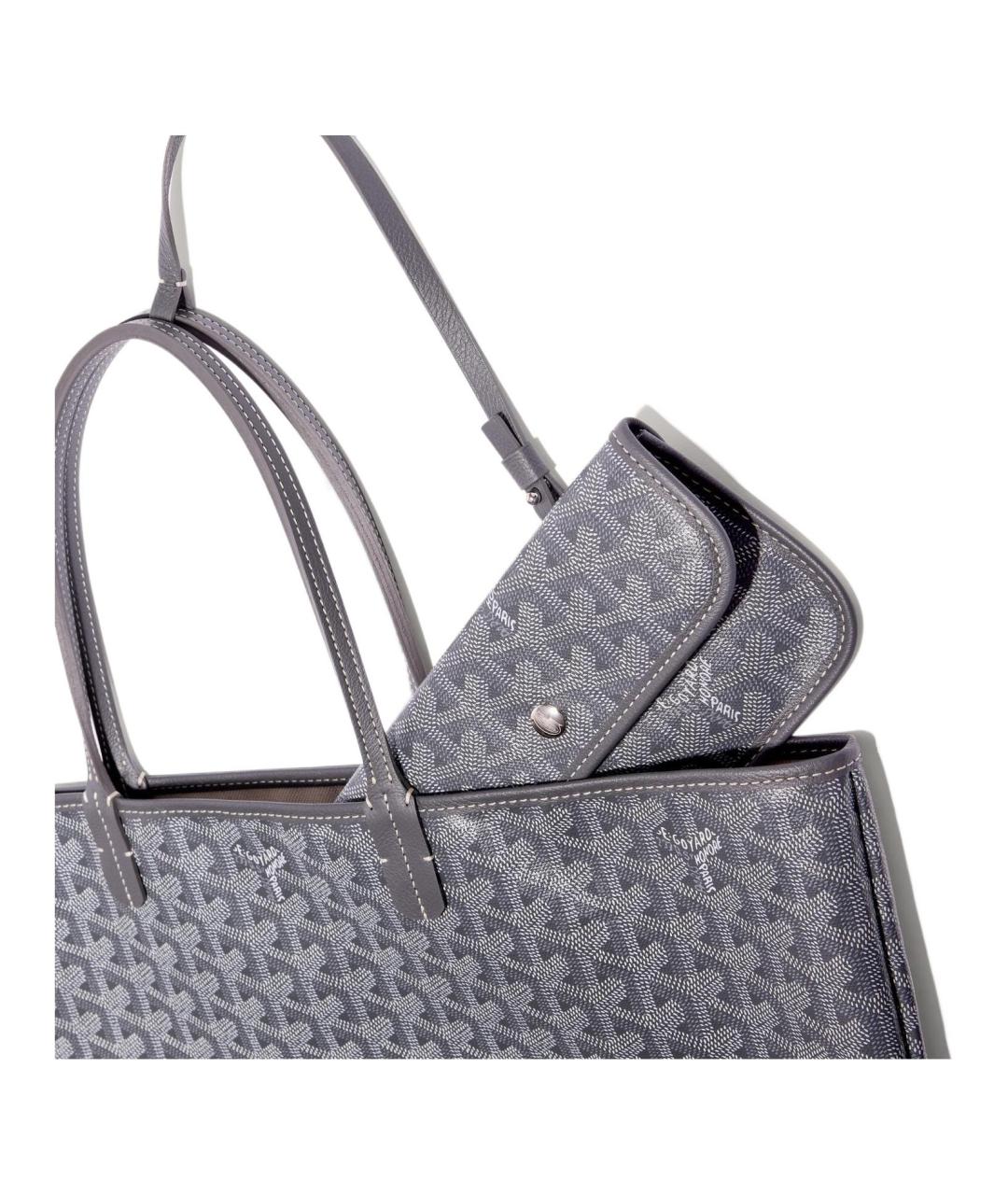 GOYARD Серая сумка тоут, фото 4