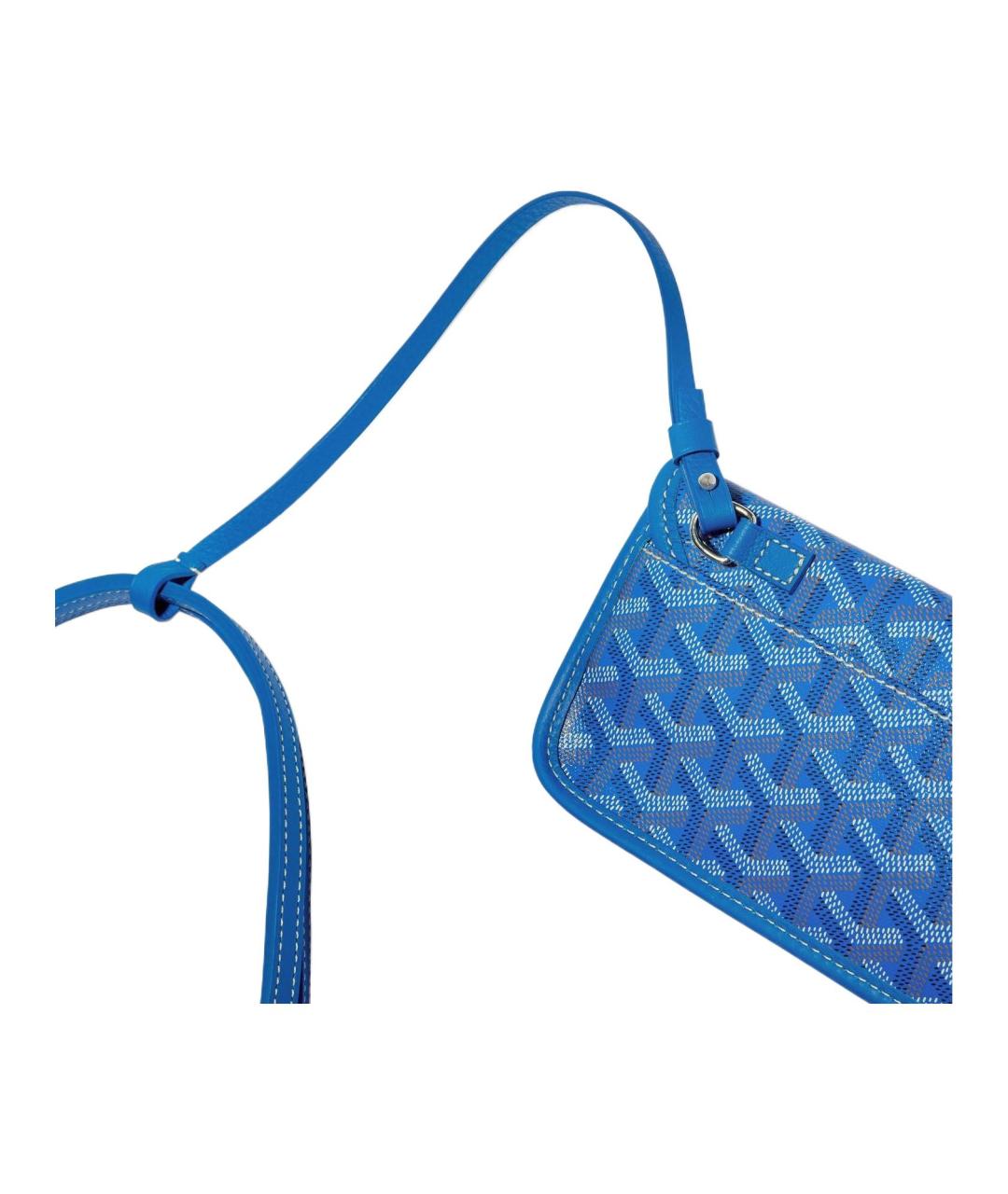 GOYARD Синяя сумка через плечо, фото 5