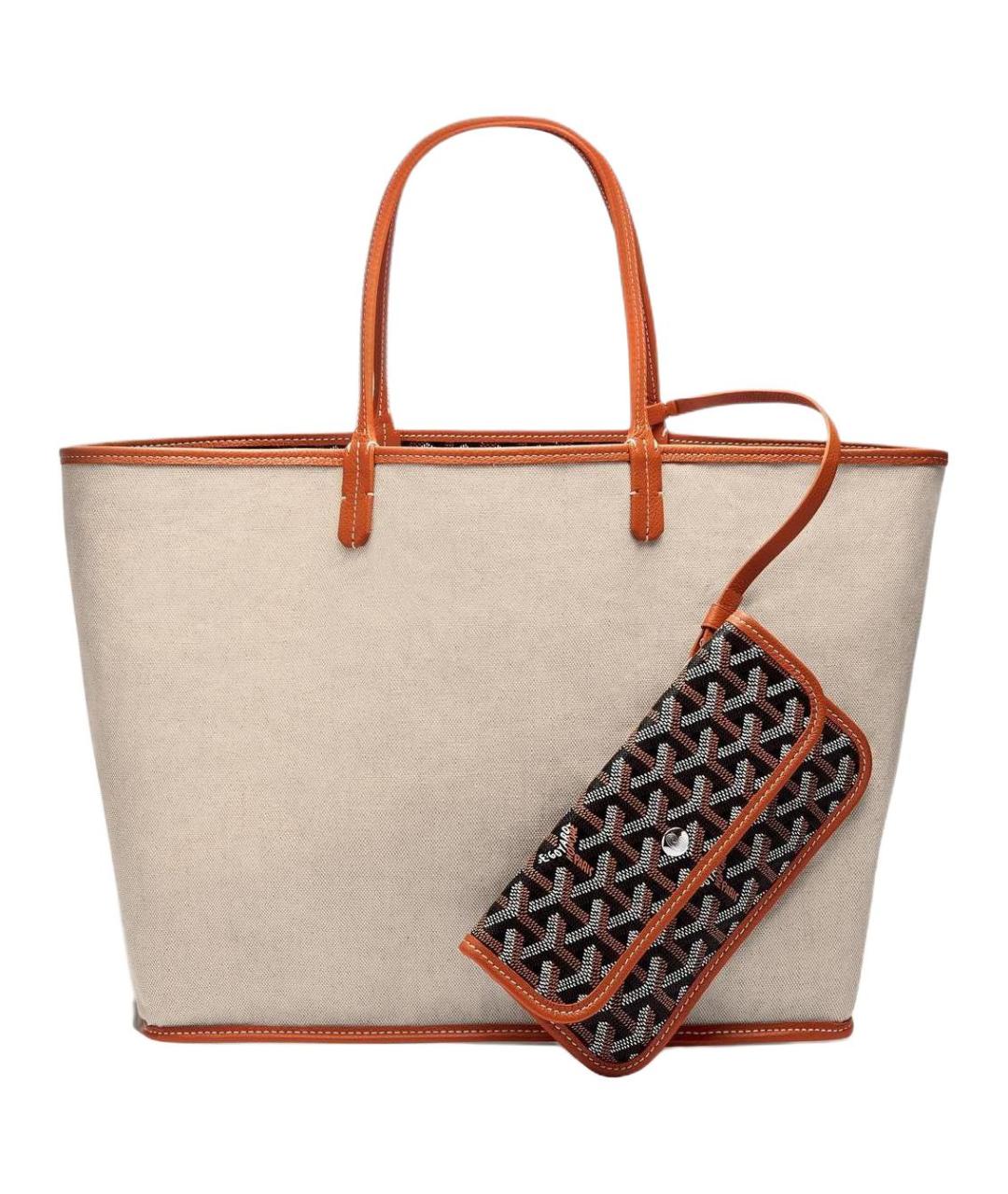 GOYARD Коричневая сумка через плечо, фото 3