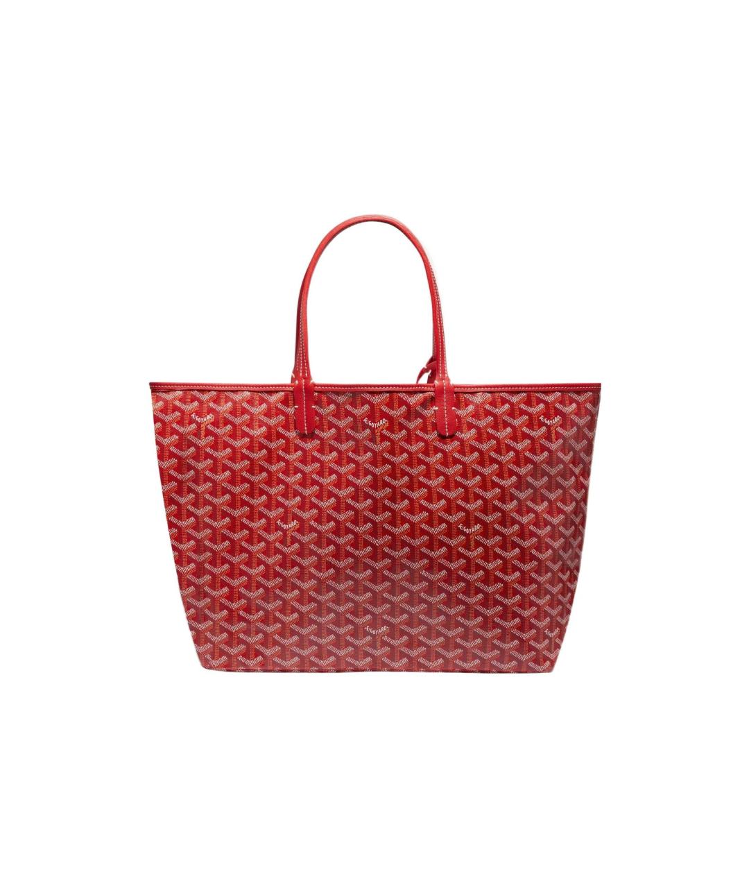 GOYARD Красная сумка тоут, фото 2