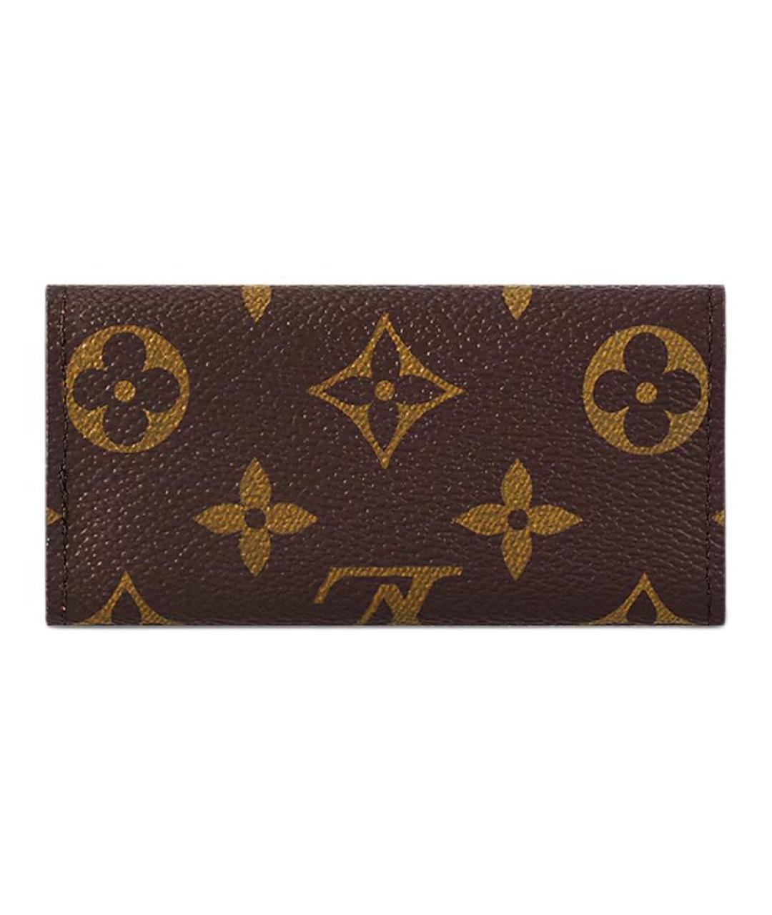 LOUIS VUITTON Коричневая ключница, фото 3
