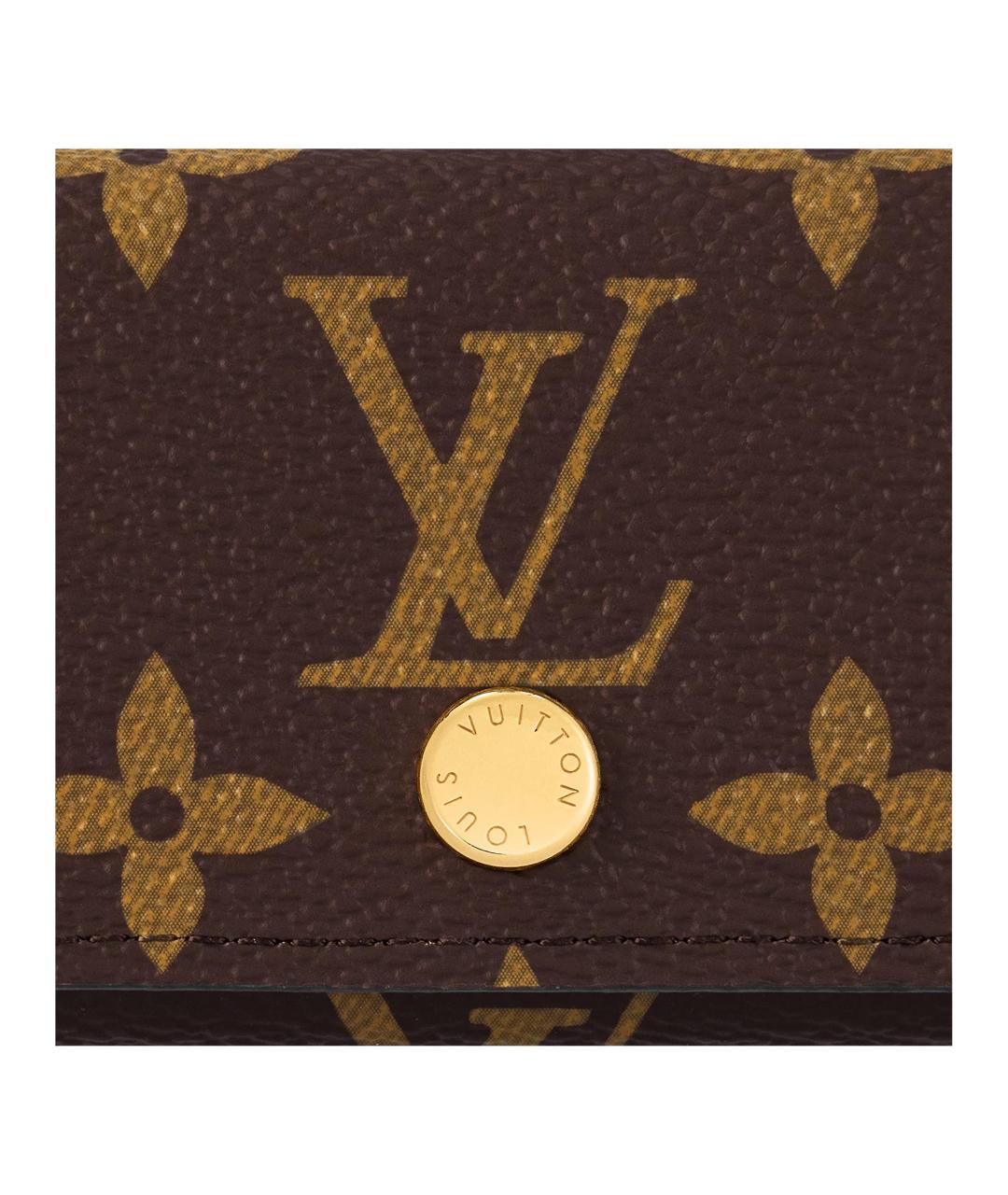 LOUIS VUITTON Коричневая ключница, фото 5