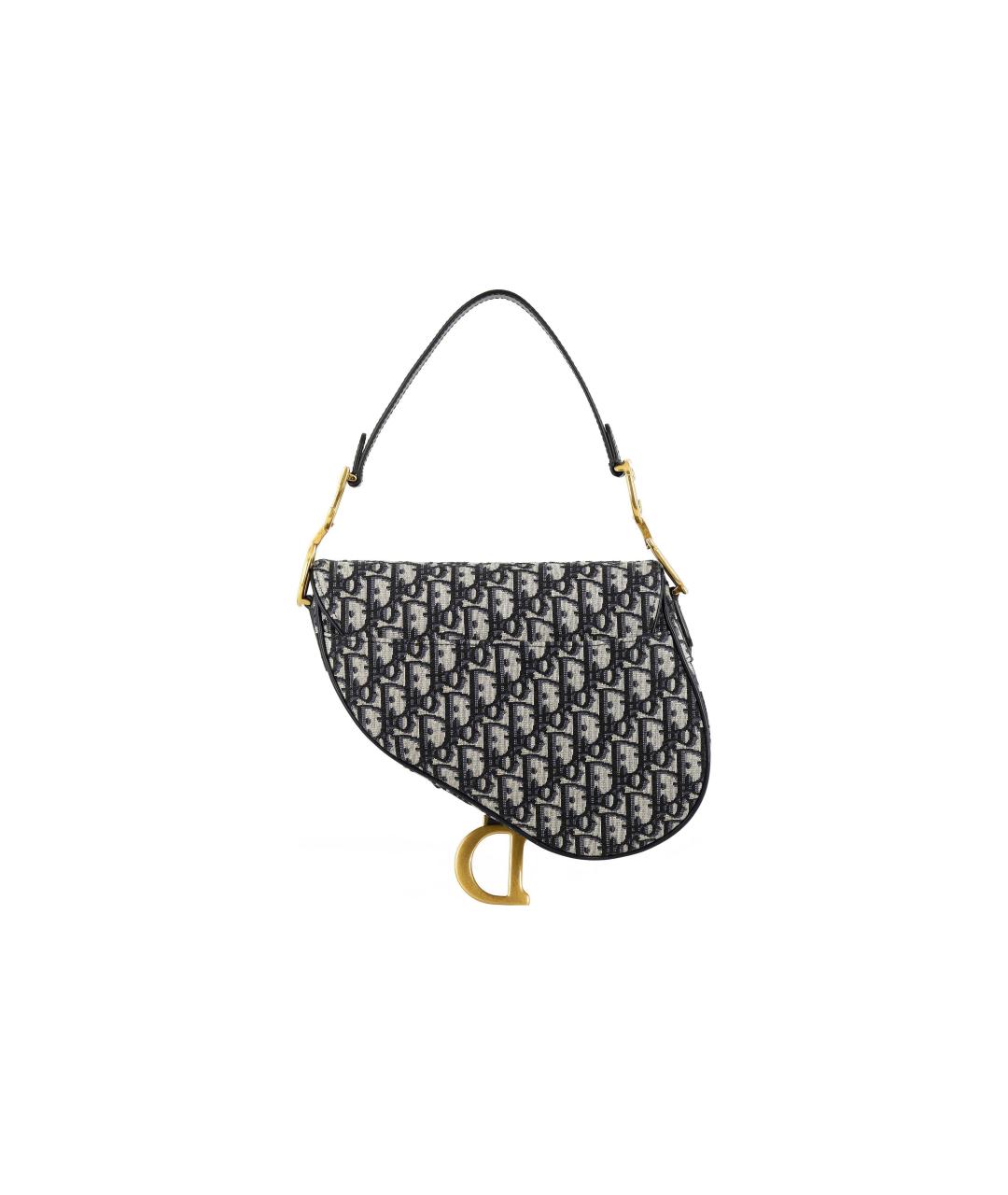 CHRISTIAN DIOR Синяя сумка через плечо, фото 4