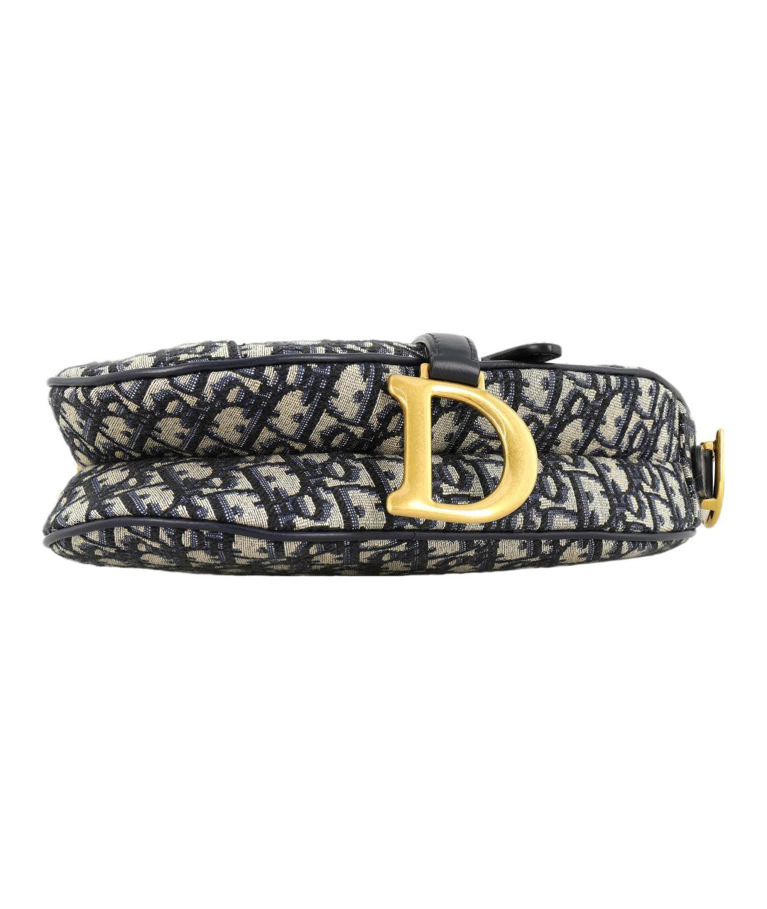 CHRISTIAN DIOR Синяя сумка через плечо, фото 5