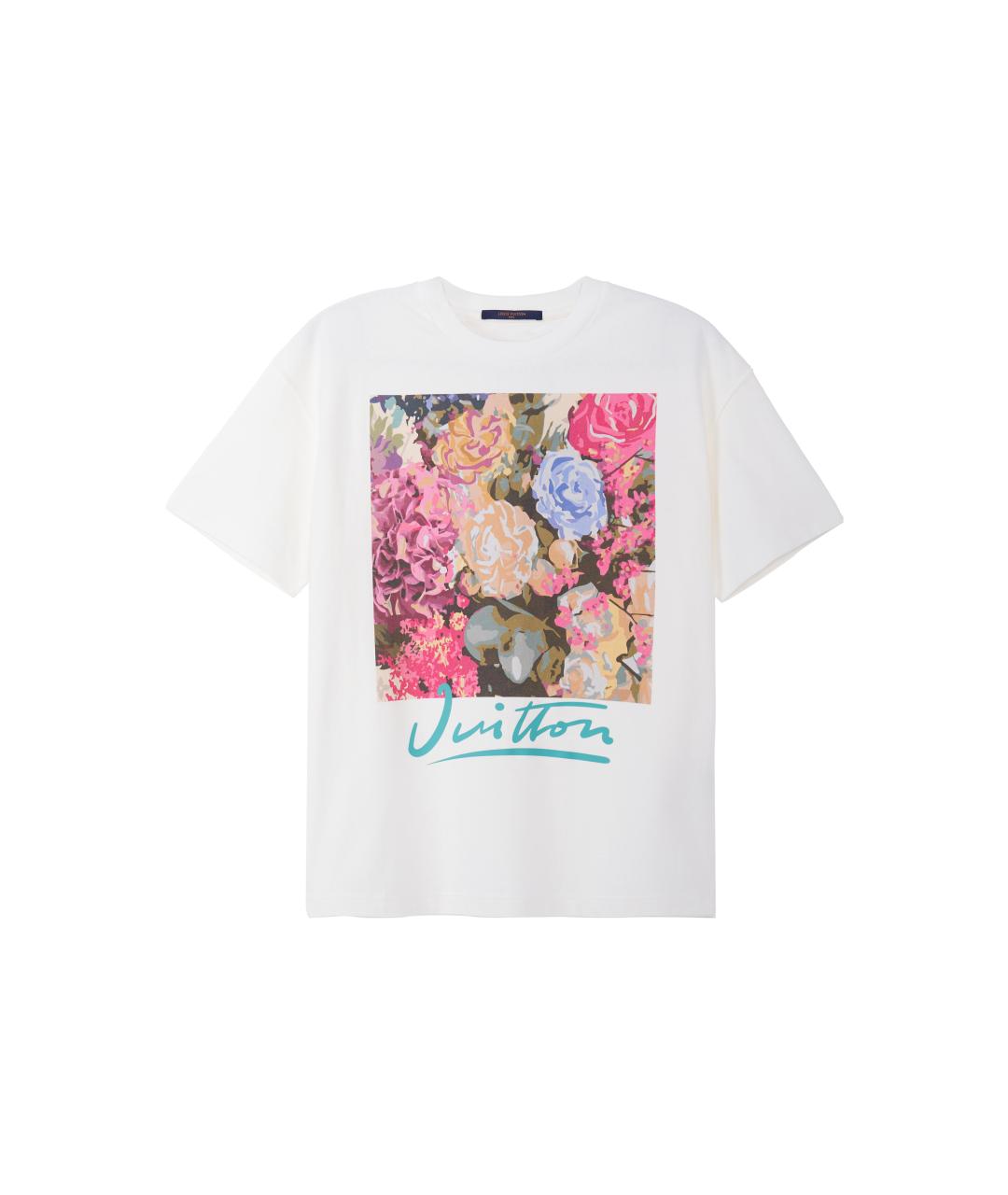 LOUIS VUITTON Белая футболка, фото 6