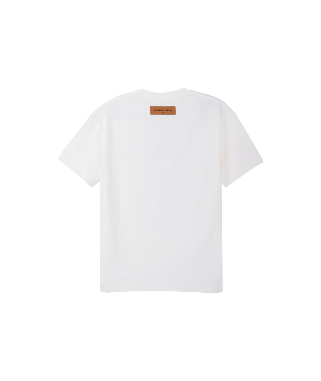 LOUIS VUITTON Белая футболка, фото 2