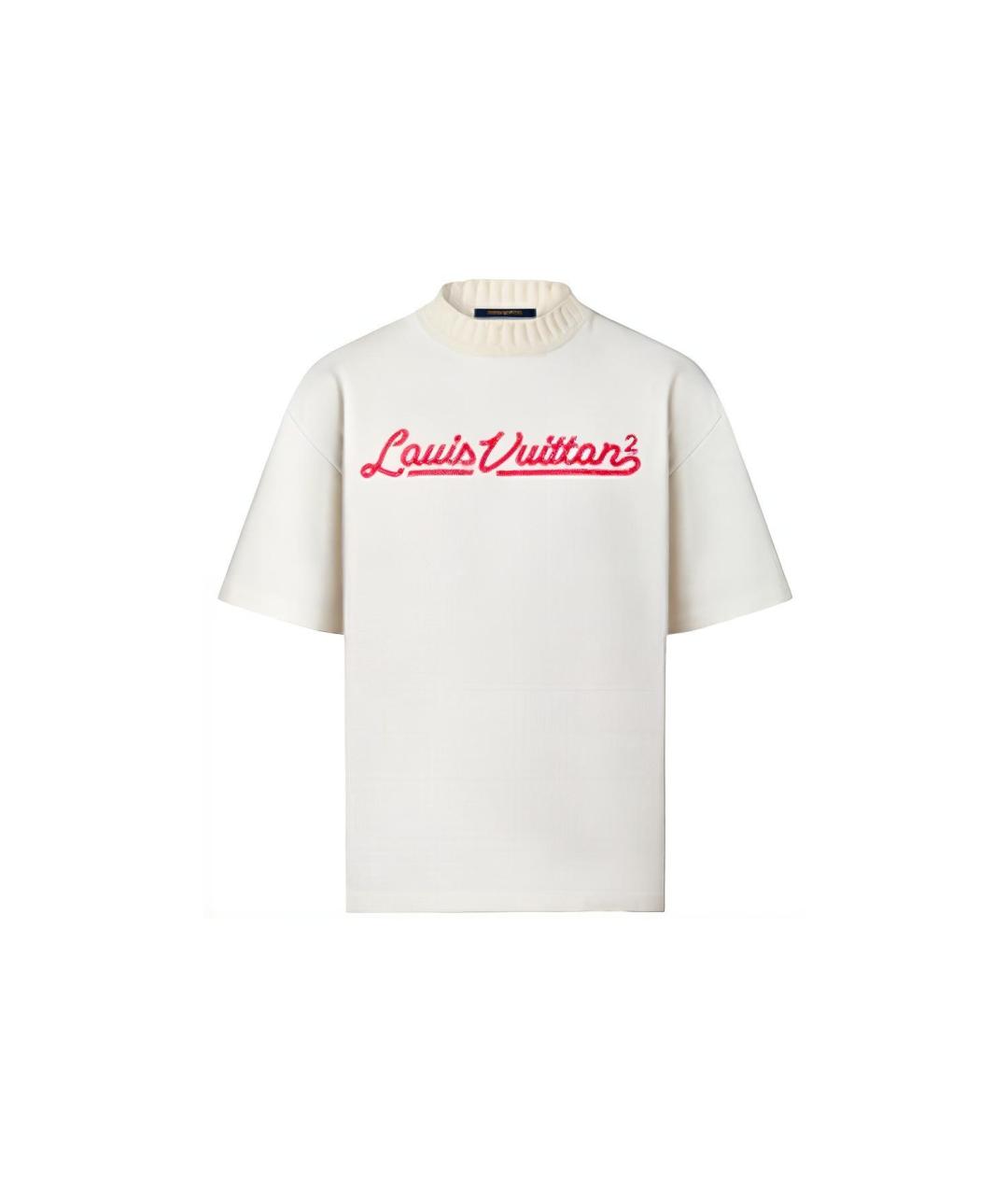 LOUIS VUITTON Белая футболка, фото 6
