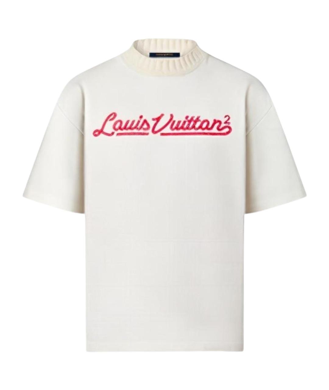 LOUIS VUITTON Белая футболка, фото 1
