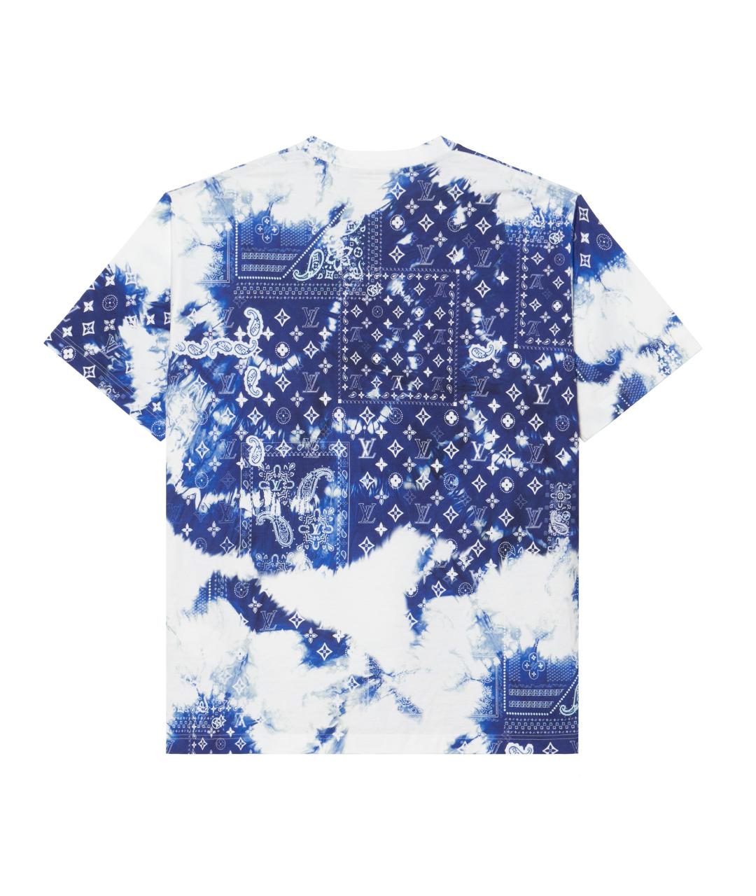 LOUIS VUITTON Синяя футболка, фото 2