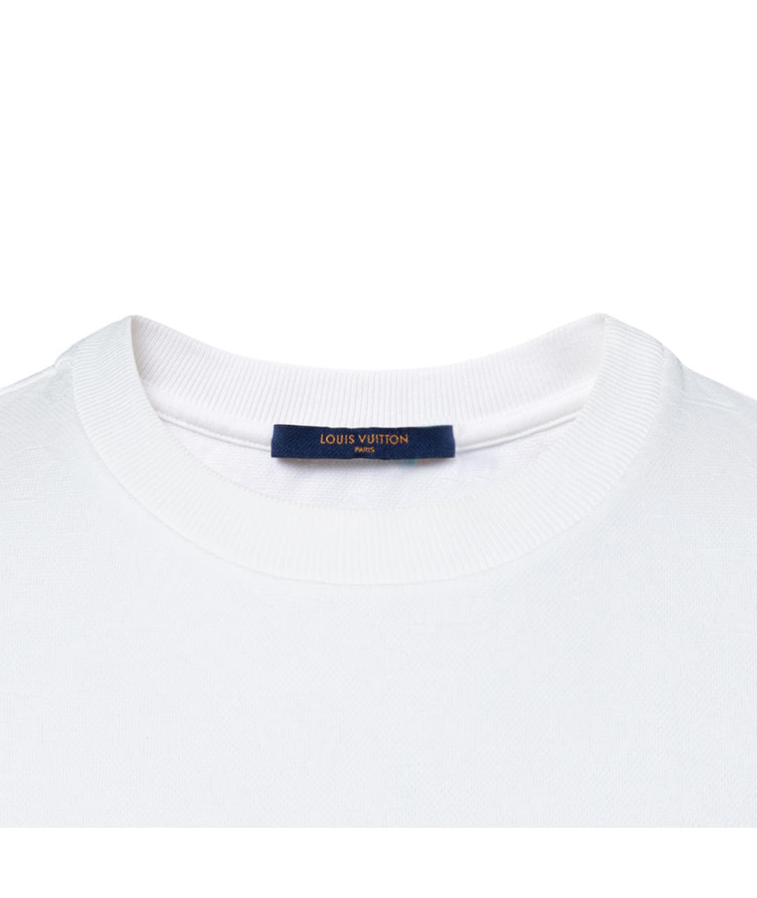 LOUIS VUITTON Белая футболка, фото 3