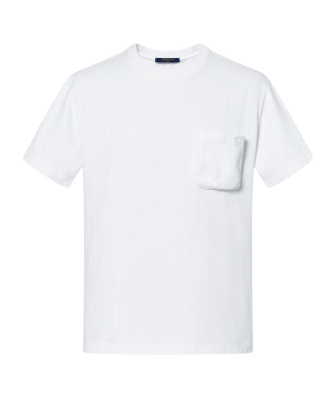 LOUIS VUITTON Белая футболка, фото 1