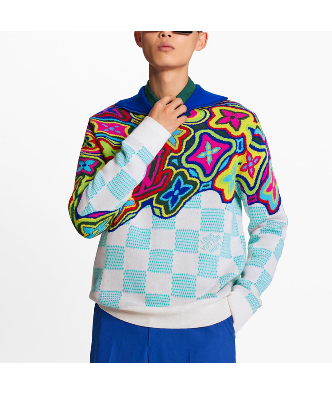 LOUIS VUITTON Мульти джемпер / свитер, фото 5