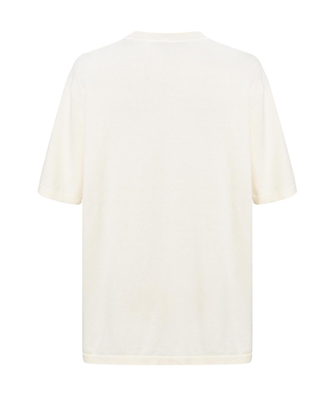 LOUIS VUITTON Белая футболка, фото 2