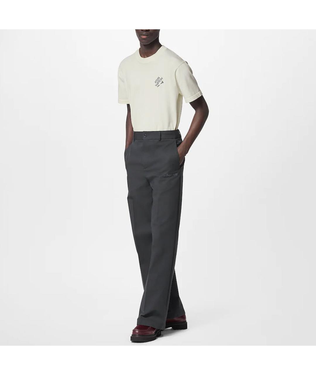 LOUIS VUITTON Белая футболка, фото 3